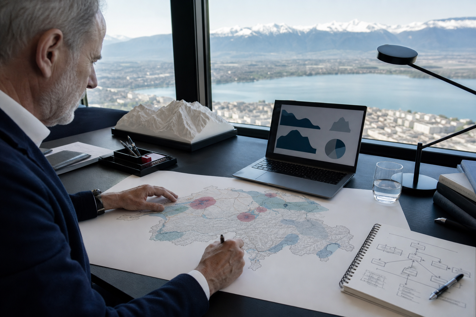 Plan de décision SEO Swiss relié à une mesure ultérieure